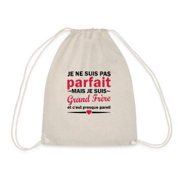 pas parfait mais grand-frère - Sac de sport léger - nature - Devant