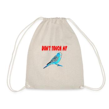 Perruche ondulée - Sac de sport léger - nature - Devant