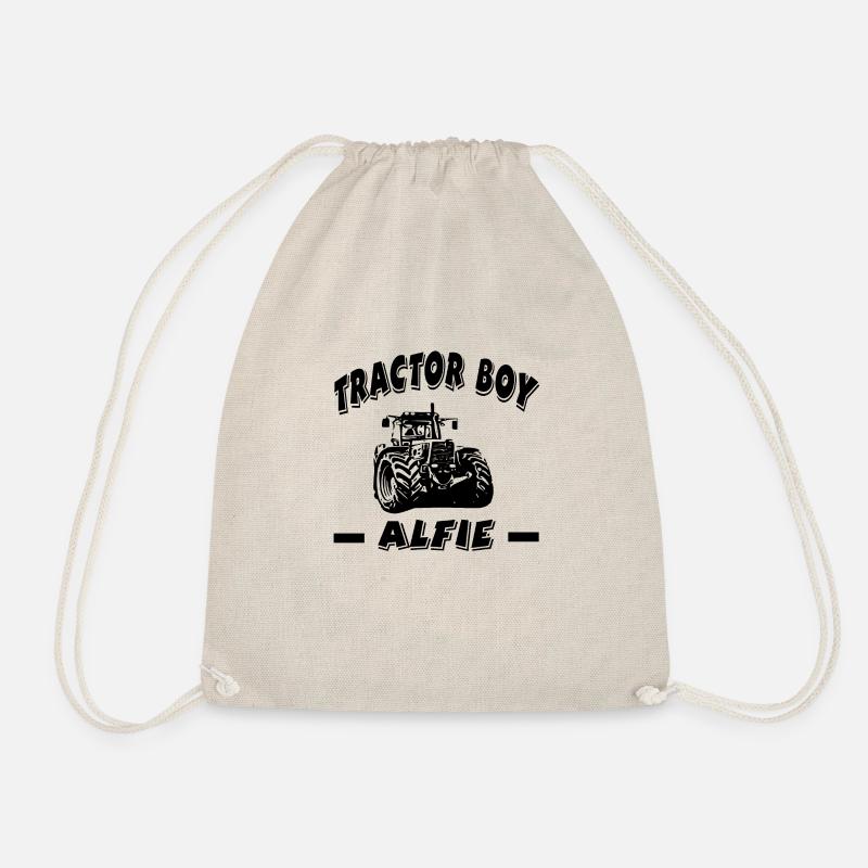 Tractor - Drawstring Bag - nature