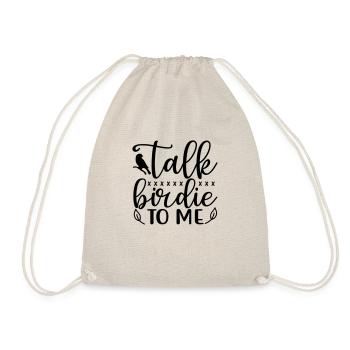 Talc Birdie - Drawstring Bag - nature - Front