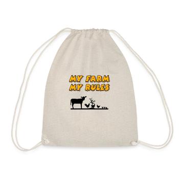 Farm - Drawstring Bag - nature - Front