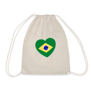 Le coeur brésilien - Sac de sport léger - nature - Devant