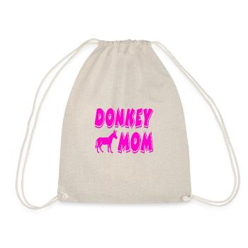 Donkey - Drawstring Bag - nature - Front