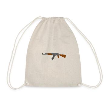 AK 47 - Turnbeutel - Natur - Vorne