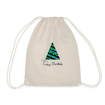 Larry Christmas!! - Turnbeutel - Natur - Vorne