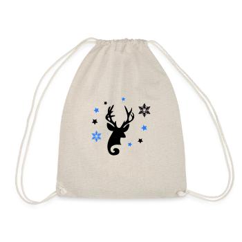 Étoiles de cerf - Sac de sport léger - nature - Devant