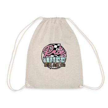 Race Wife - Drawstring Bag - nature - Front