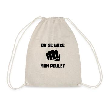 ON SE BOXE MON POULET - Sac de sport léger - nature - Devant