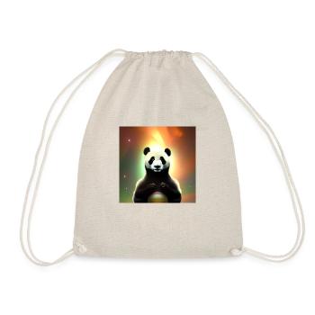 Un panda pour tous les cœurs - Sac de sport léger - nature - Devant