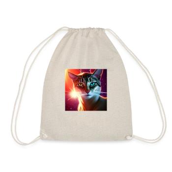 The Universe Cat - Drawstring Bag - nature - Front