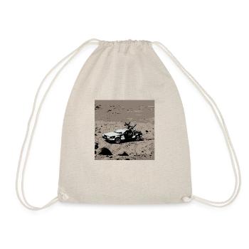 Delorean on the Moon - Turnbeutel - Natur - Vorne