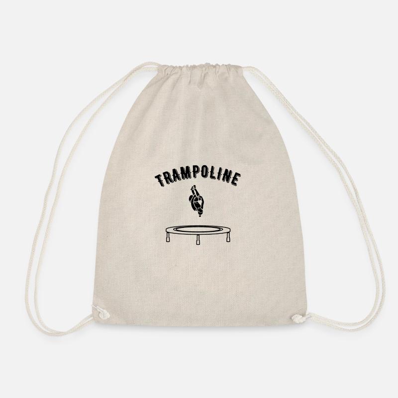 Trampolin - Turnbeutel - Natur