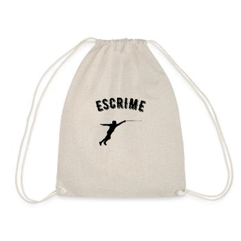 escrime - Sac de sport léger - nature - Devant