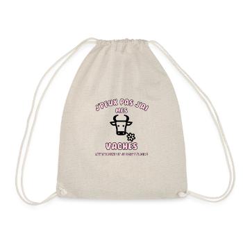 J’peux pas j’ai mes vaches qui m’attendent - Sac de sport léger - nature - Devant