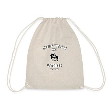 J’peux pas j’ai mes vaches à traire - Sac de sport léger - nature - Devant