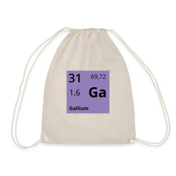 Gallium - Turnbeutel - Natur - Vorne