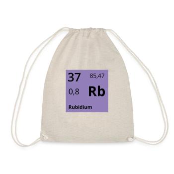 Rubidium - Turnbeutel - Natur - Vorne