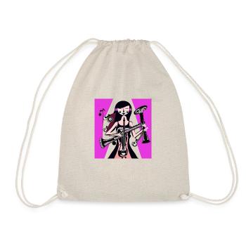 Fille de la musique - Sac de sport léger - nature - Devant