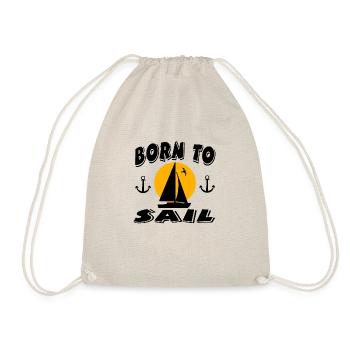 Sail - Drawstring Bag - nature - Front
