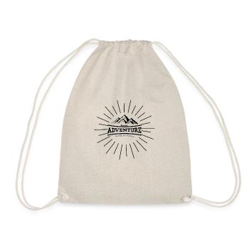 Biking Running Marathon Triathlon Bike - Drawstring Bag - nature - Front