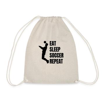 Équipe de football Football Player Football Design - Sac de sport léger - nature - Devant