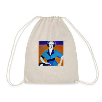DJ Lady - Sac de sport léger - nature - Devant