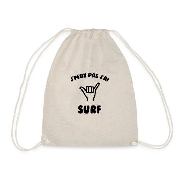 J’peux pas j’ai surf - Sac de sport léger - nature - Devant