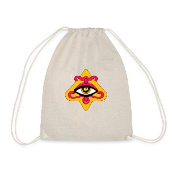 A third eye - Drawstring Bag - nature - Front