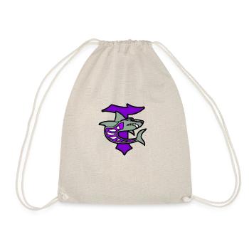 T-Shark - Drawstring Bag - nature - Front