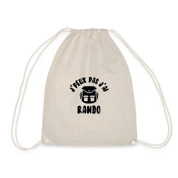 J’peux pas j’ai rando - Sac de sport léger - nature - Devant