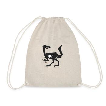 Iguanodon - Drawstring Bag - nature - Front