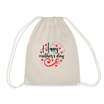 Happy Mother's Day - Drawstring Bag - nature - Front