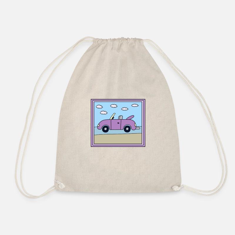 Car Design - Drawstring Bag - nature