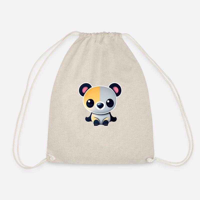 Bébé panda - Sac de sport léger - nature