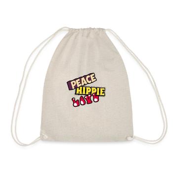 Hippy - Drawstring Bag - nature - Front