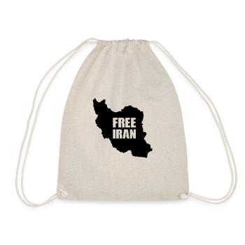 iran free - Turnbeutel - Natur - Vorne