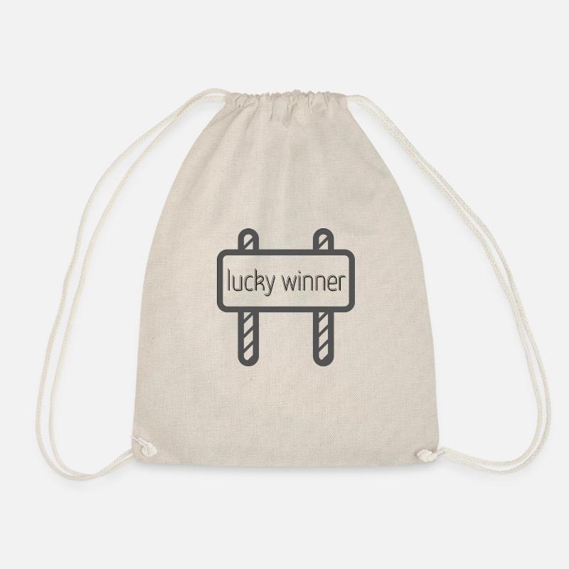 lucky winner - Turnbeutel - Natur