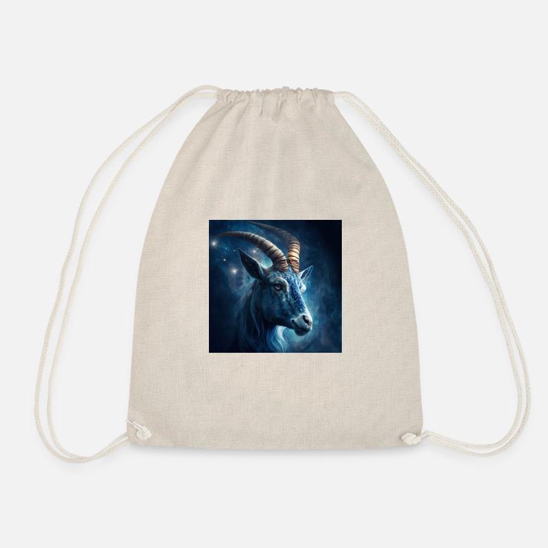 capricorn - Drawstring Bag - nature
