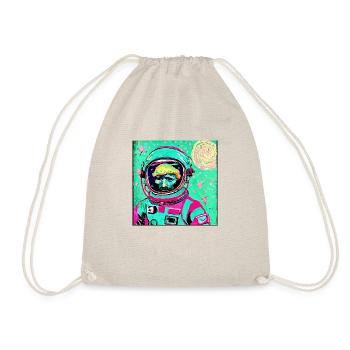 Van Gogh Astronaut - Drawstring Bag - nature - Front