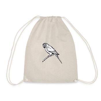 Budgerigar Bird owner Cockatiel Bird - Drawstring Bag - nature - Front