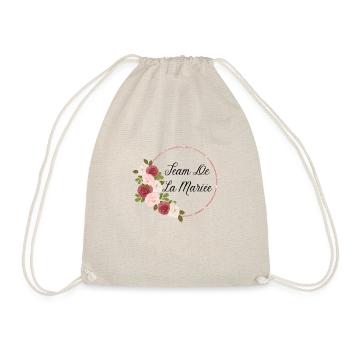 Team de la mariée floral - Sac de sport léger - nature - Devant