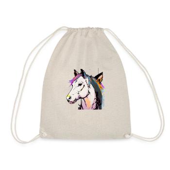Neon Dot Horse - Sac de sport léger - nature - Devant