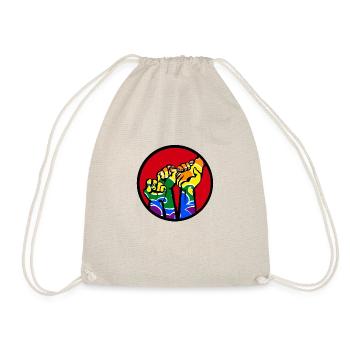 Fists4a LGBT - Turnbeutel - Natur - Vorne