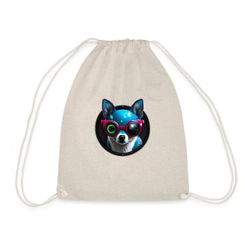 Néon futuriste Chihuahua - Sac de sport léger - nature - Devant
