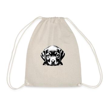 Labrador Retriever Labrador Owner Puppy - Drawstring Bag - nature - Front