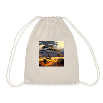 Savanna - Drawstring Bag - nature - Front