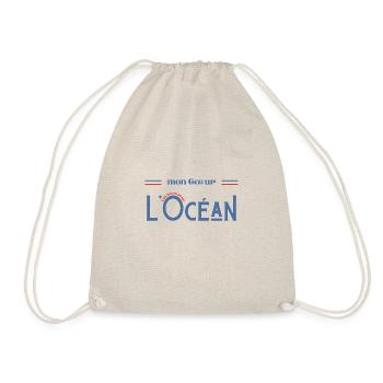 Mon cœur fait boum pour l’océan - Sac de sport léger - nature - Devant