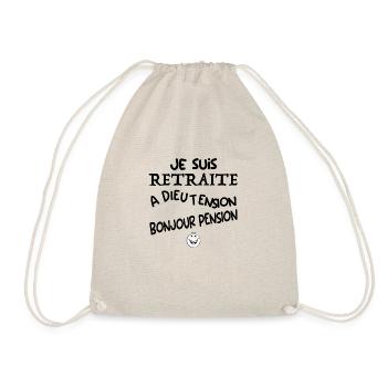 Vive la retraite - Sac de sport léger - nature - Devant