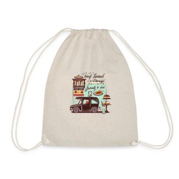 Boulangerie et boulangerie : une délicieuse combinaison - Sac de sport léger - nature - Devant