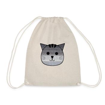 The Little Cat Otto - Drawstring Bag - nature - Front